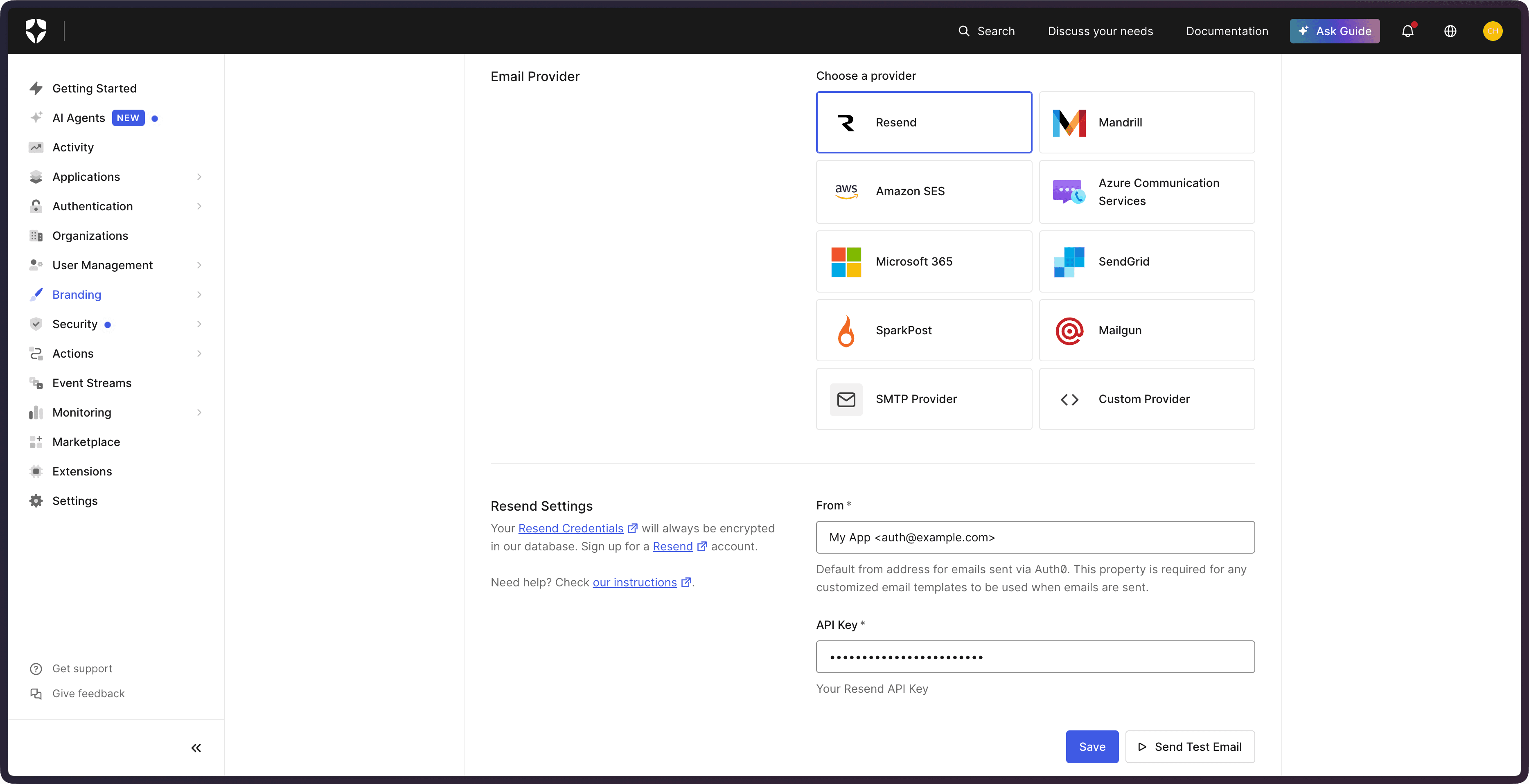 Auth0 Integration